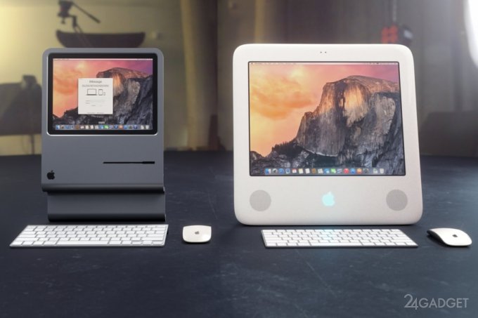 eMac 2016  iMac в стиле ретро (37 фото + видео)
